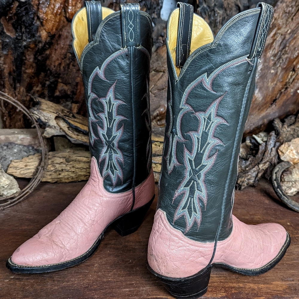 Tony Lama cowboy boots 5.5B - Picture 7 of 12